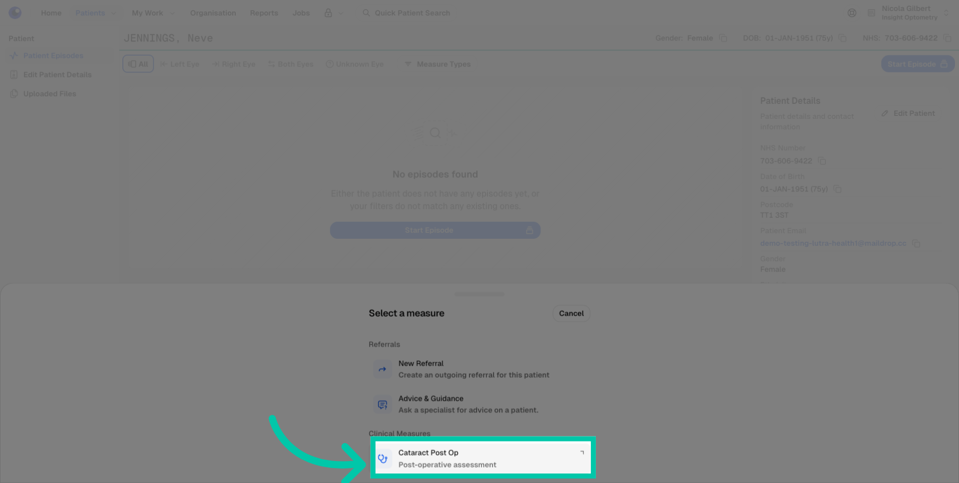 Choose Assessment Type