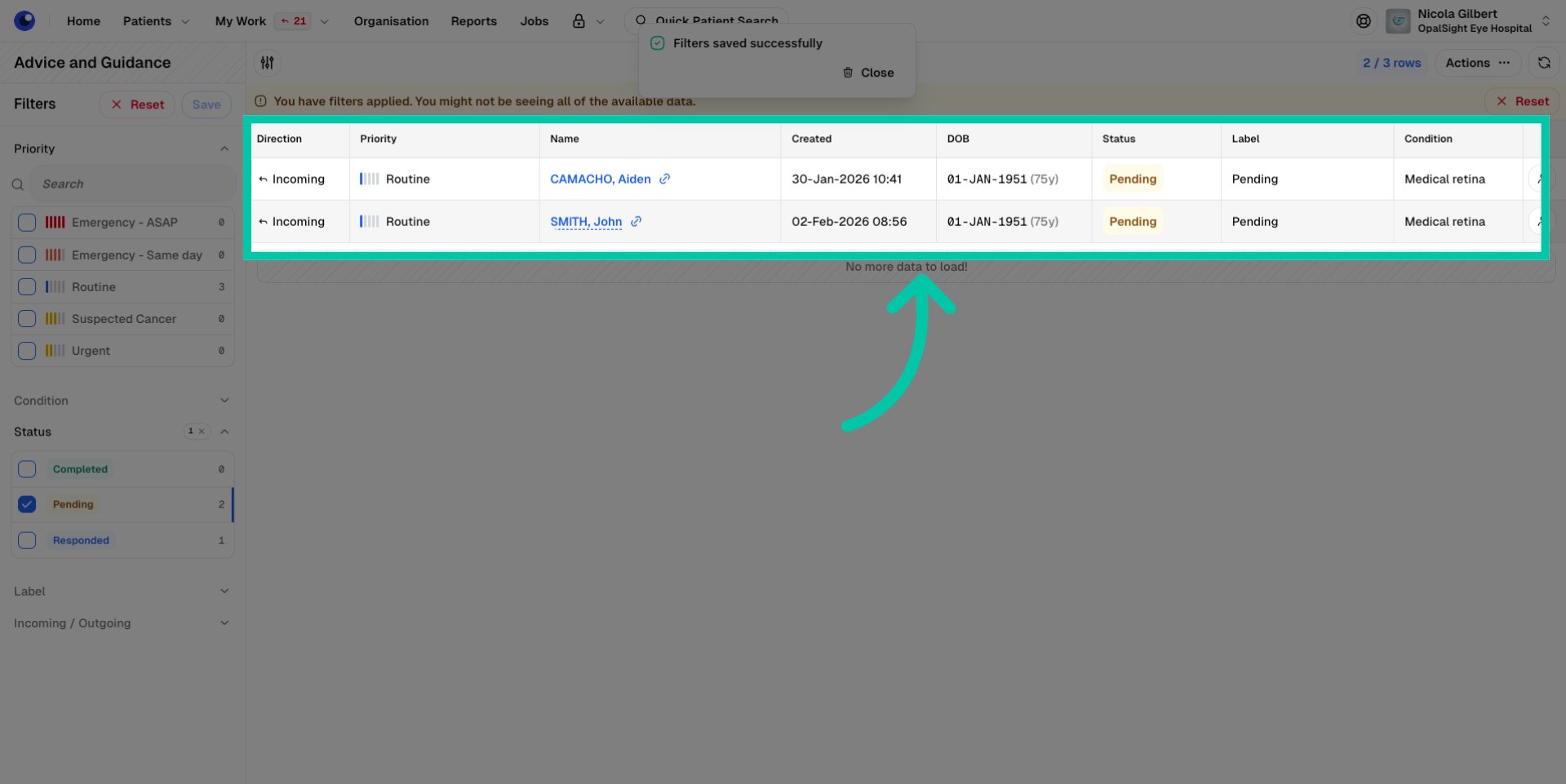 Open Patient Record